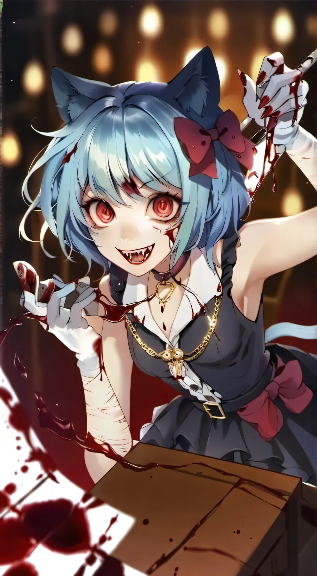 ai character: Узи😈 background