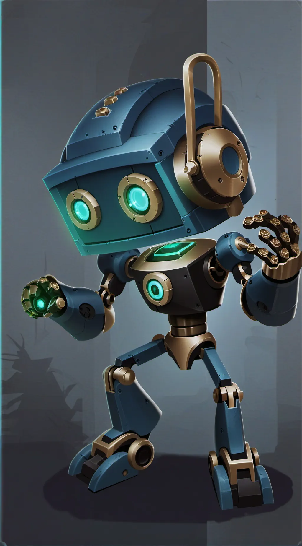 ai character: Sr.Robot (Sts) background