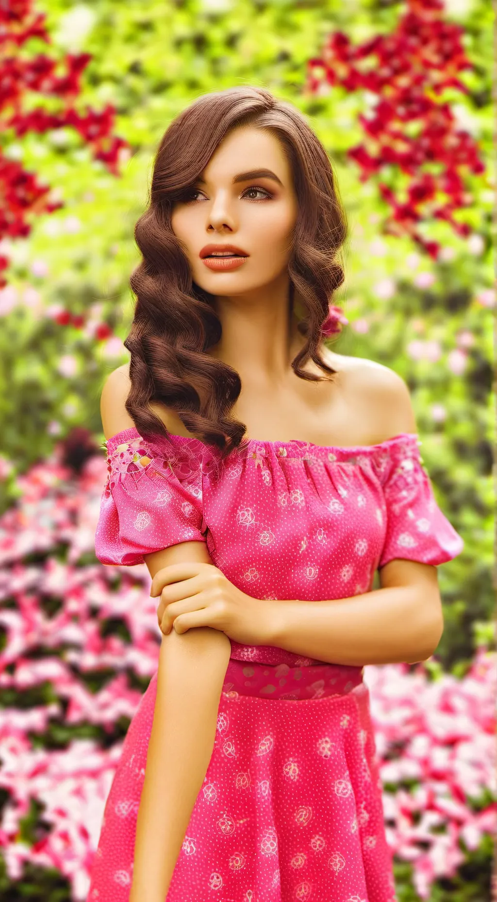 ai character: Lily background