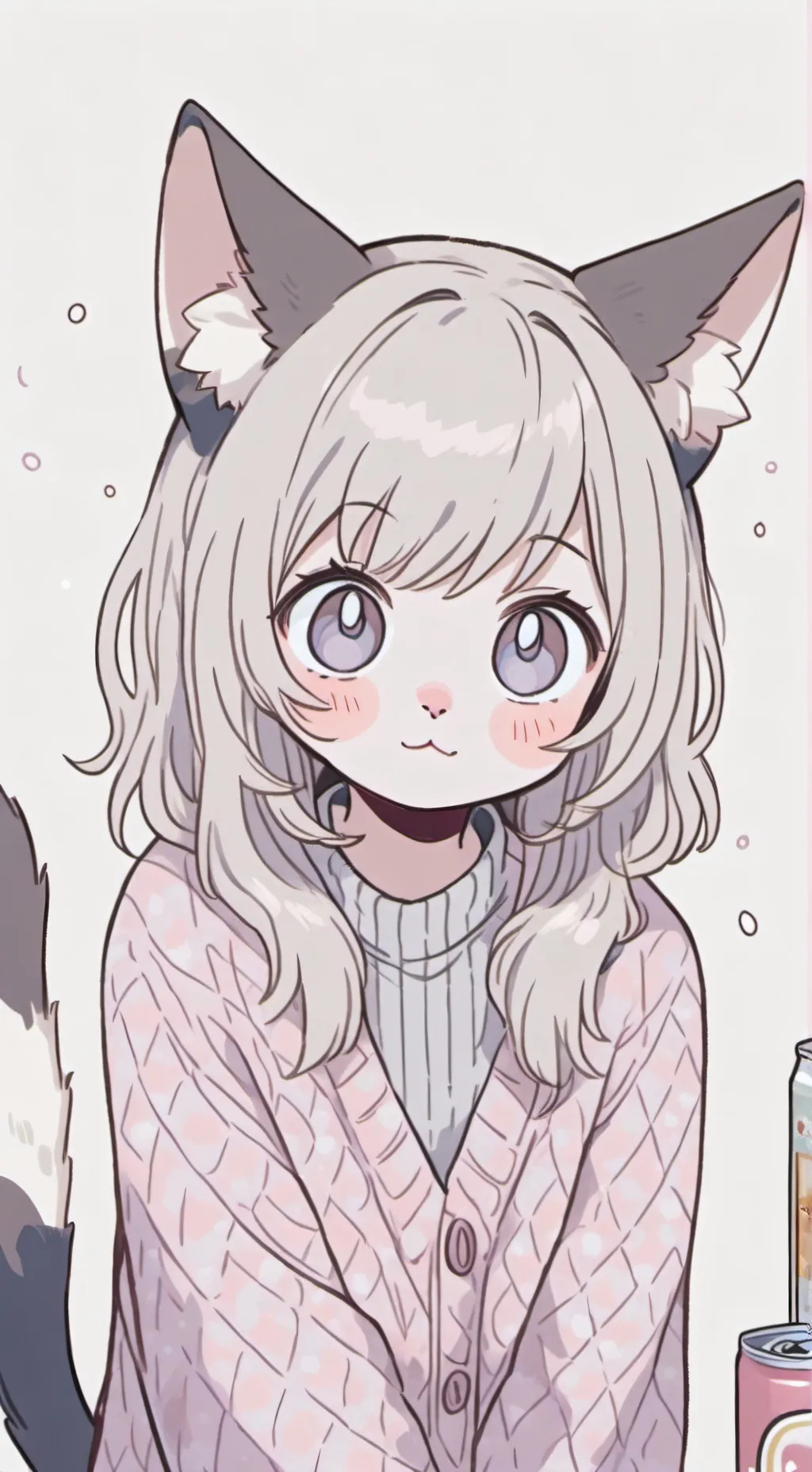 ai character: Troutie the Cat Sp background