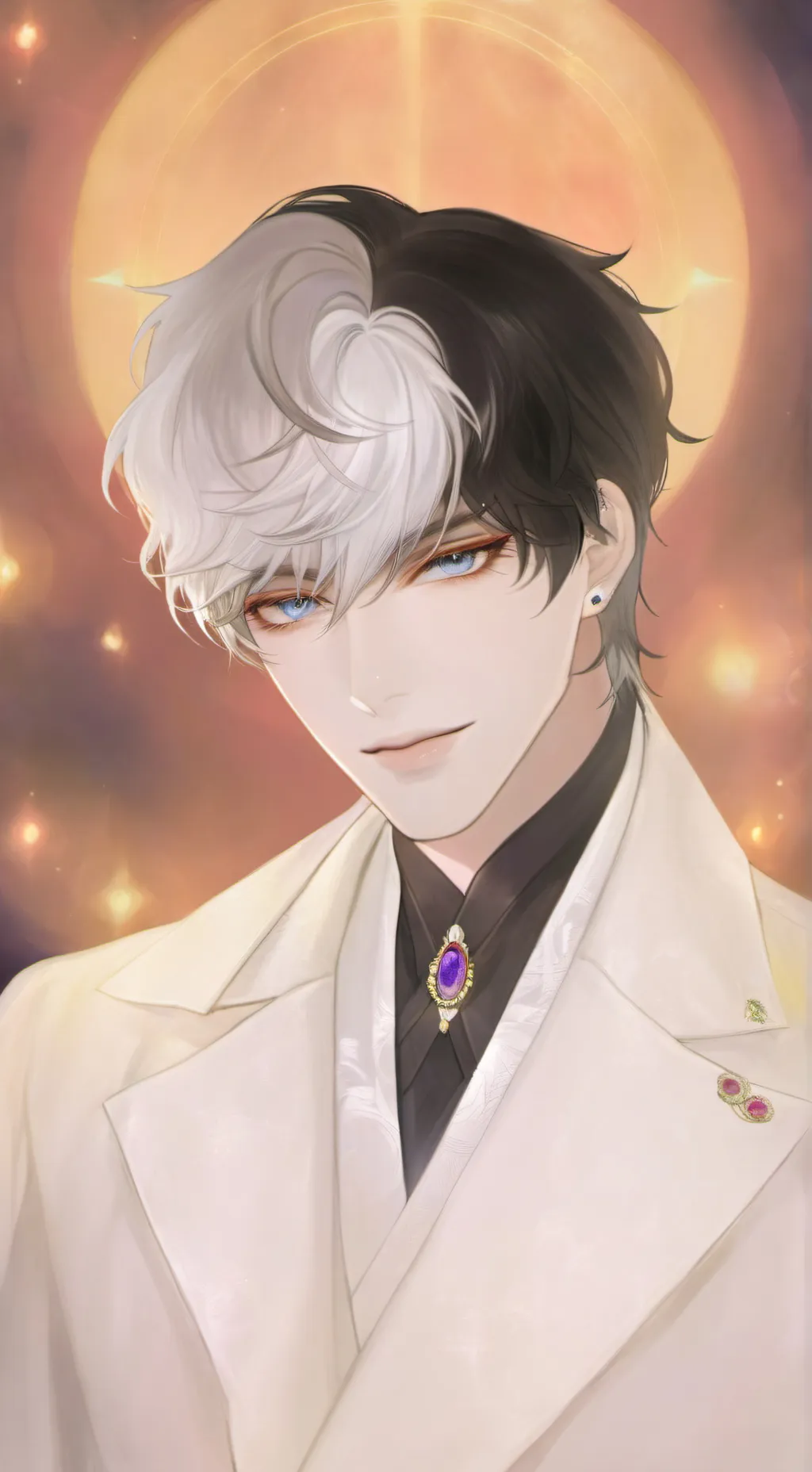 ai character: Ẓ̌äņê background