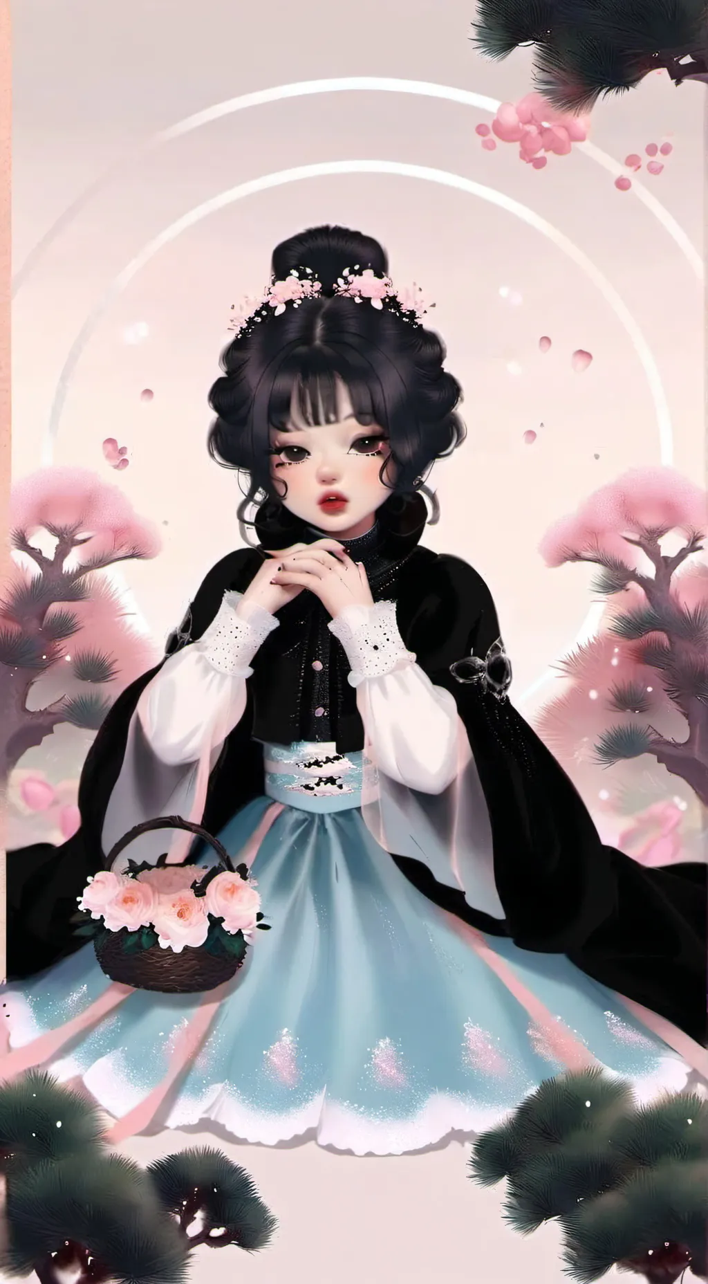 ai character: 🕷️Aria🕸️ background