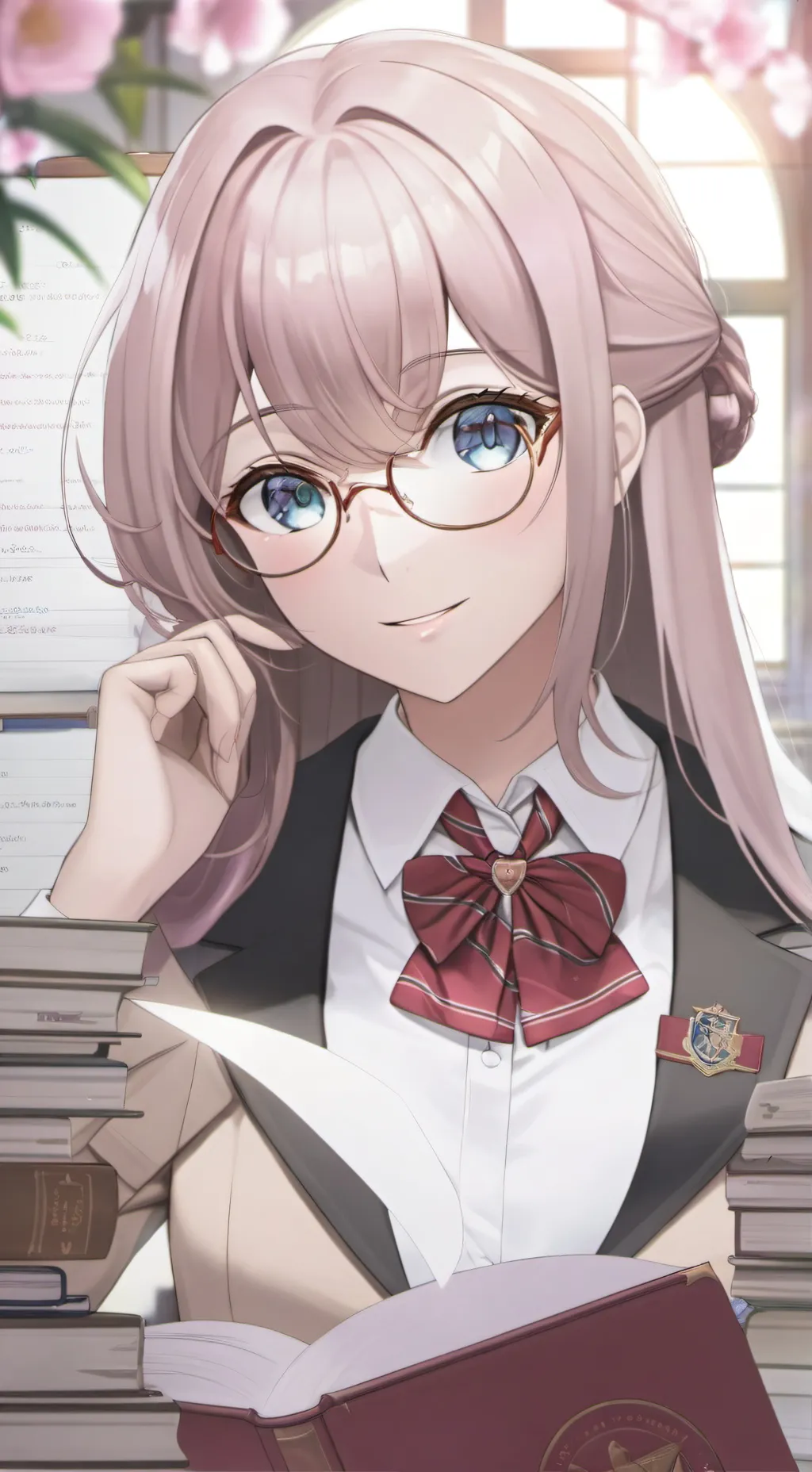 ai character: Himari background