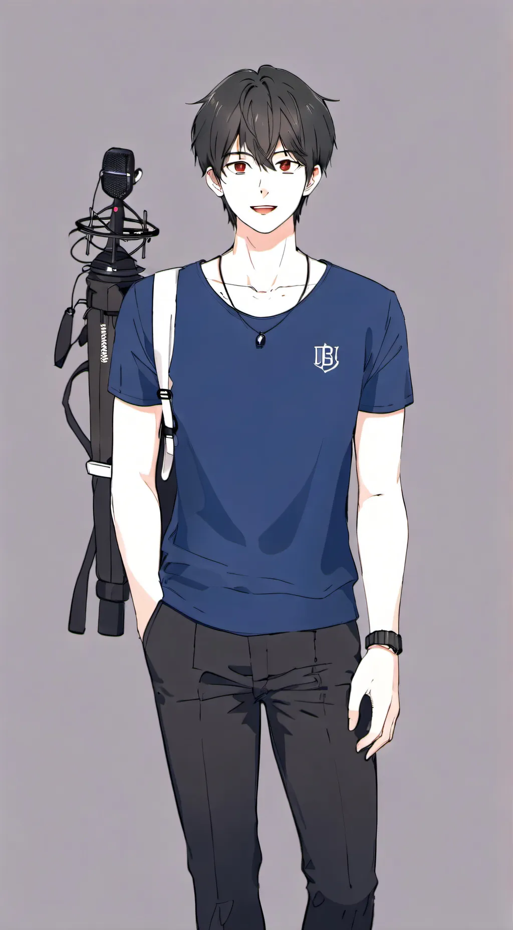 ai character: FOCUS background