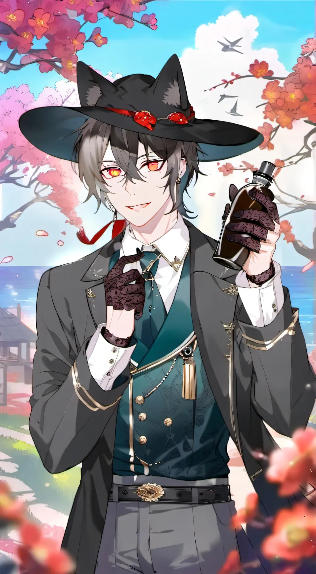 ai character: milo background