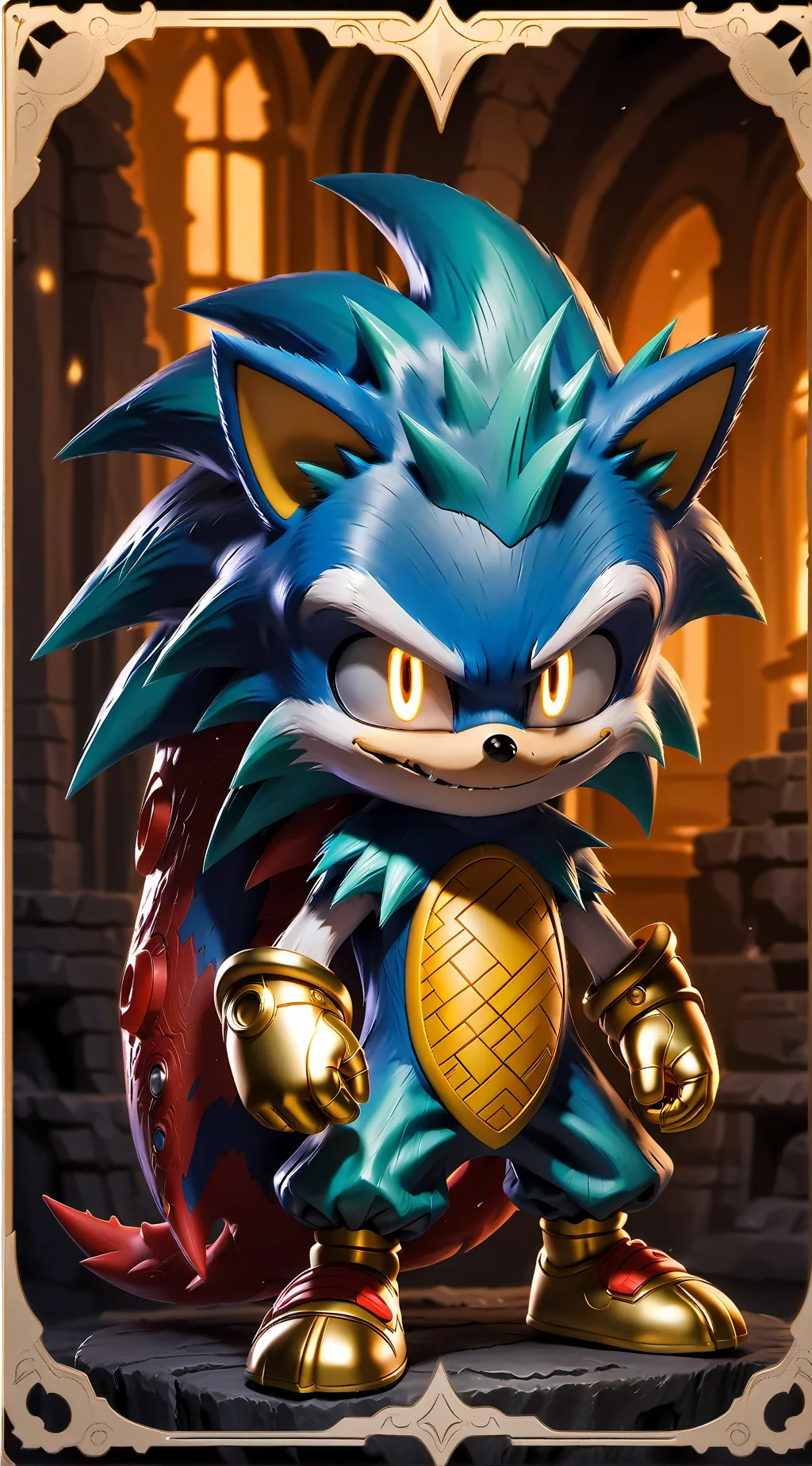 ai character: star background