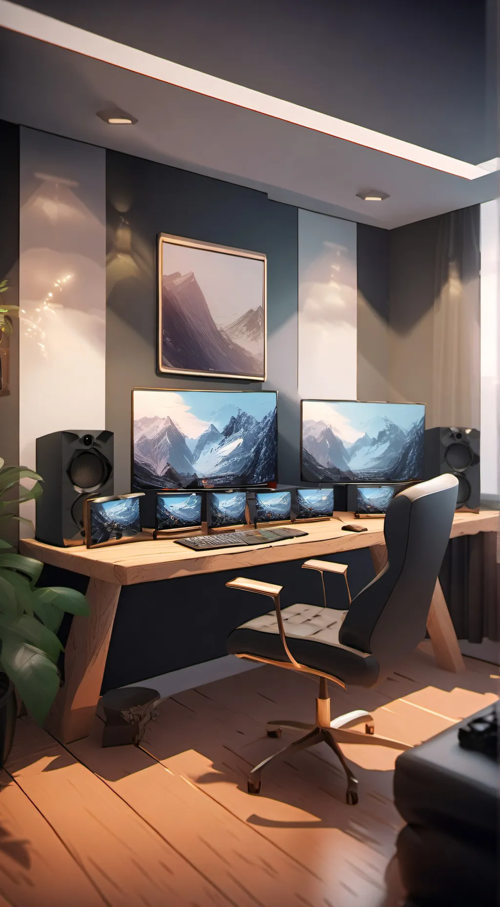 ai character: MHA GEOMETRY DASH background