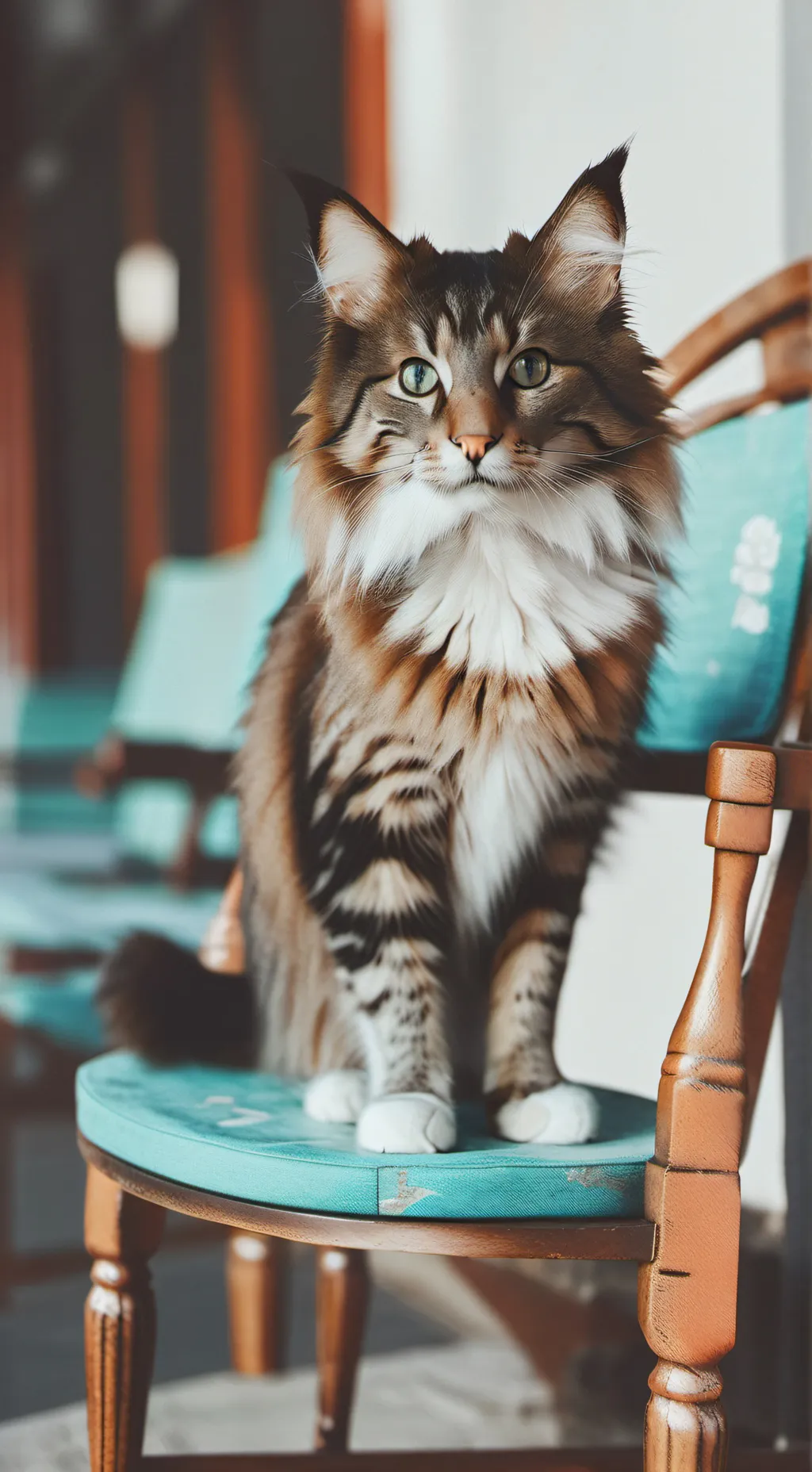 ai character: Chatty cat background