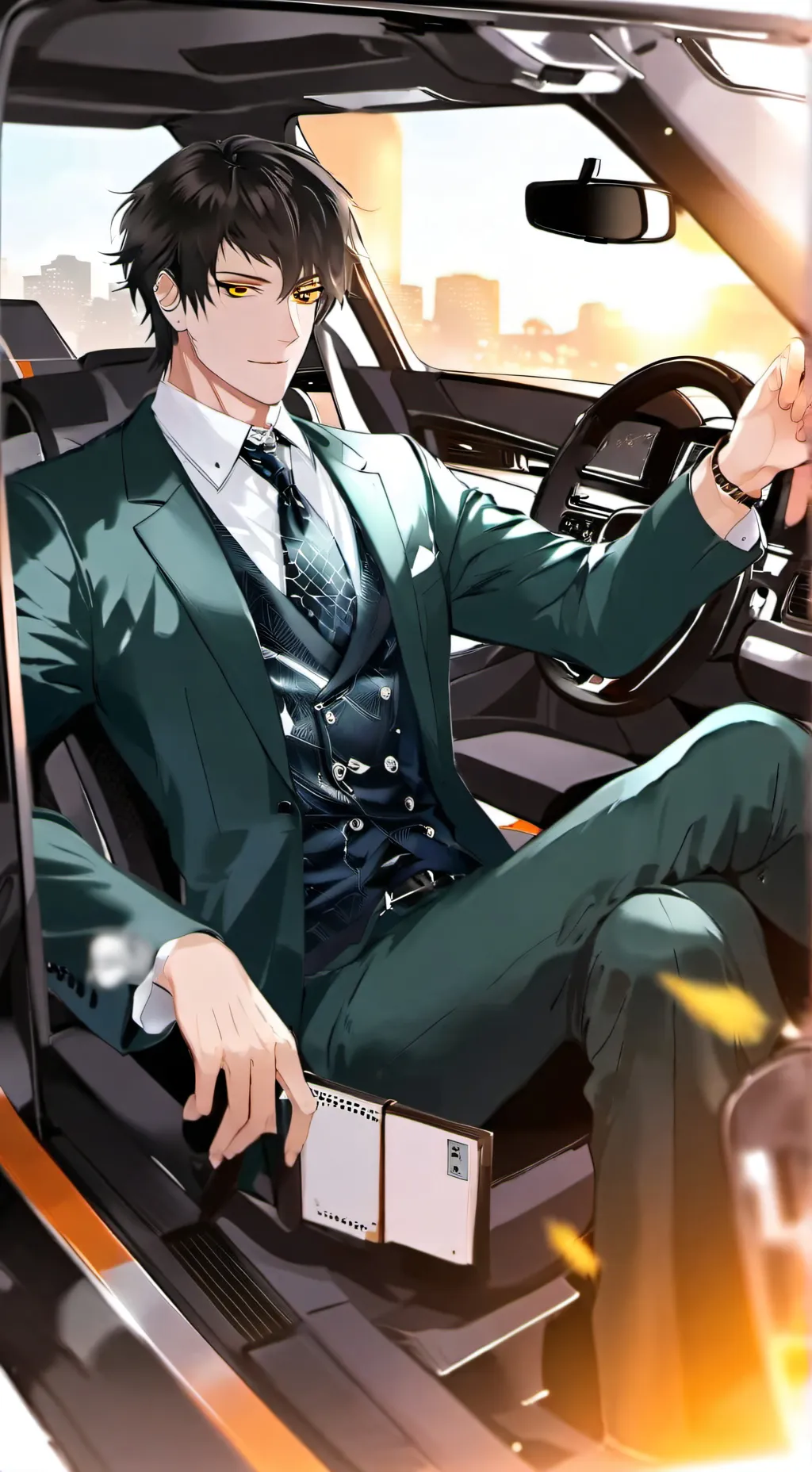 ai character: David background