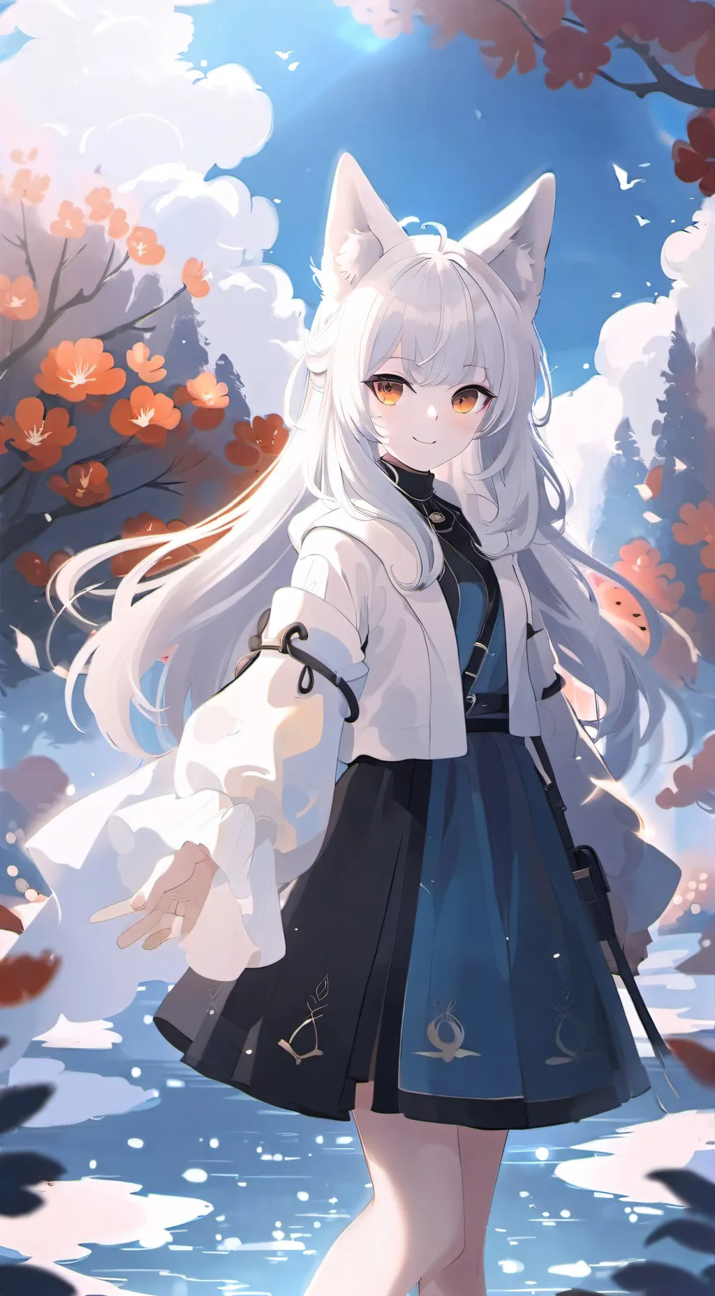 ai character: Kylie  background