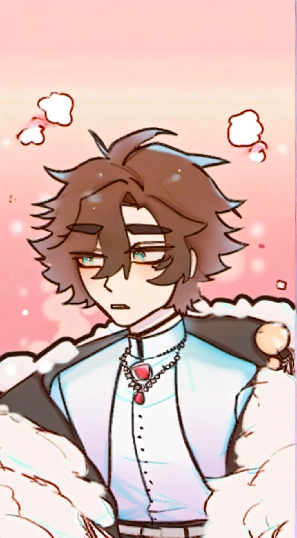 ai character: Talkie ⒾⒹⒺⒶⓈ! background