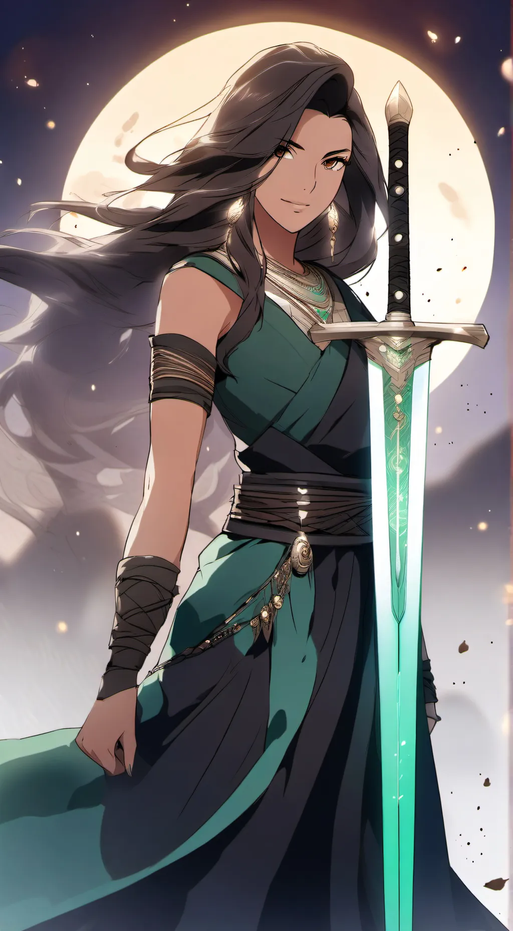 ai character: Khairia Aethon background