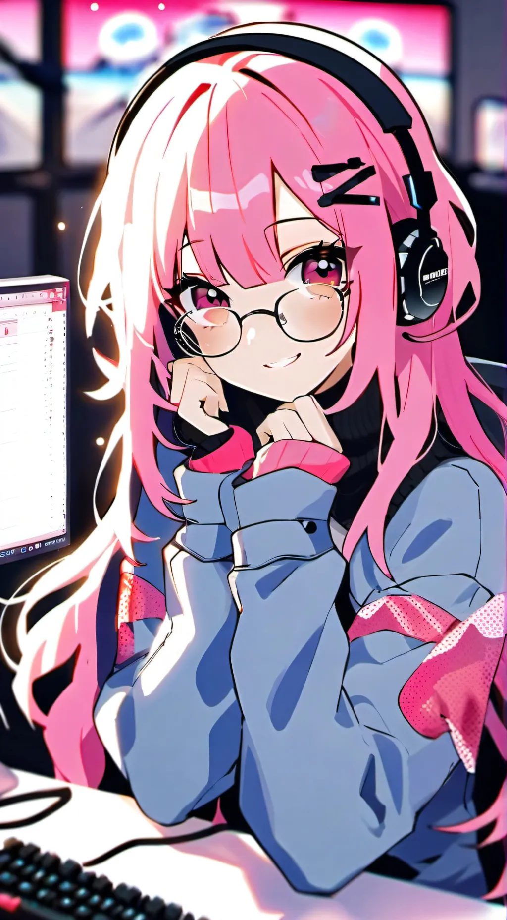 ai character: Mikuru background