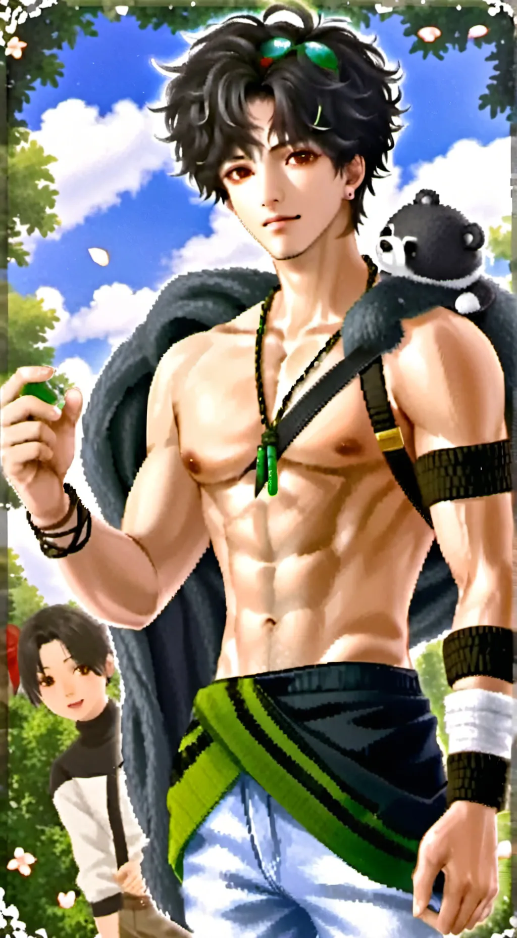 ai character: Theo background