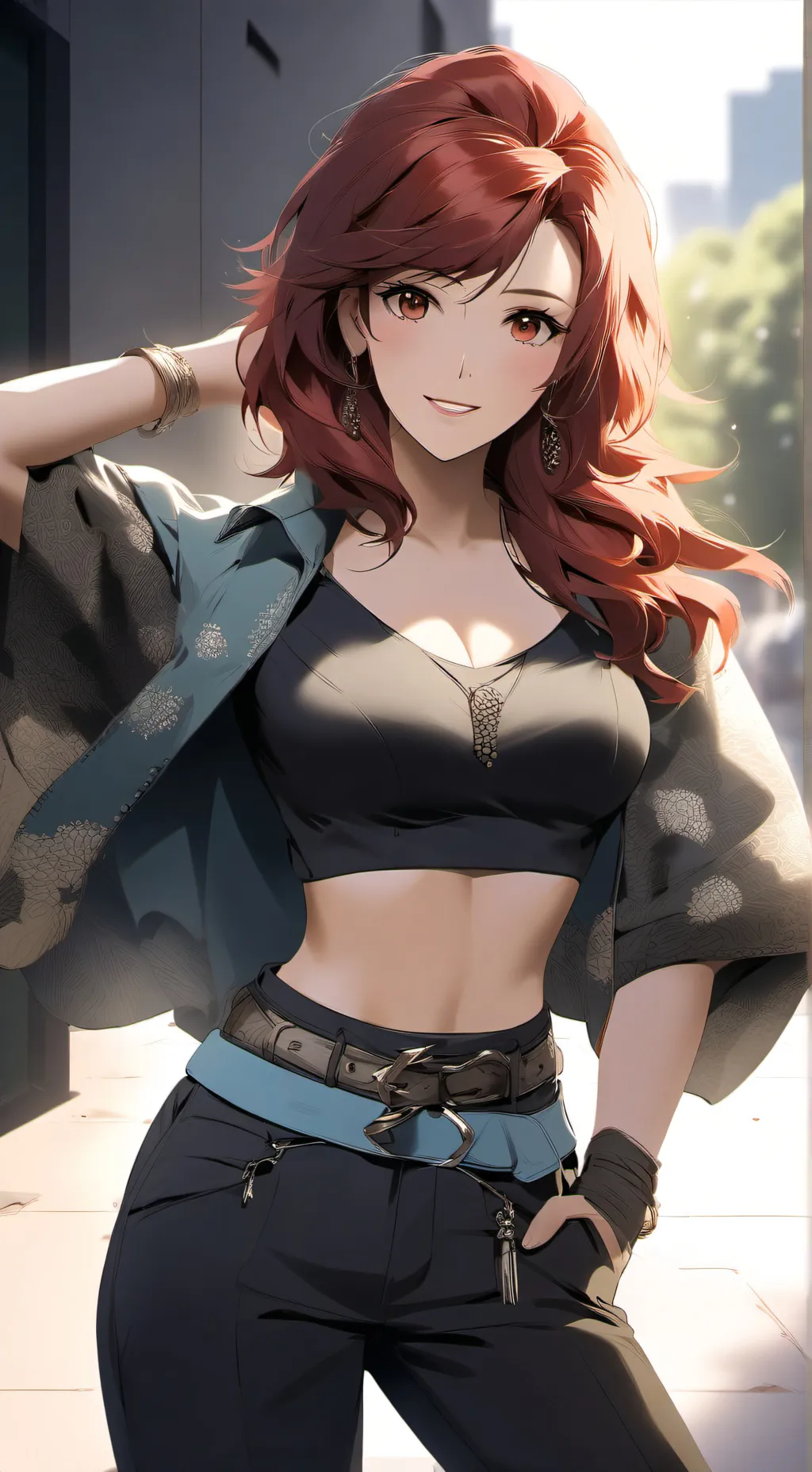 ai character: Evelyn background