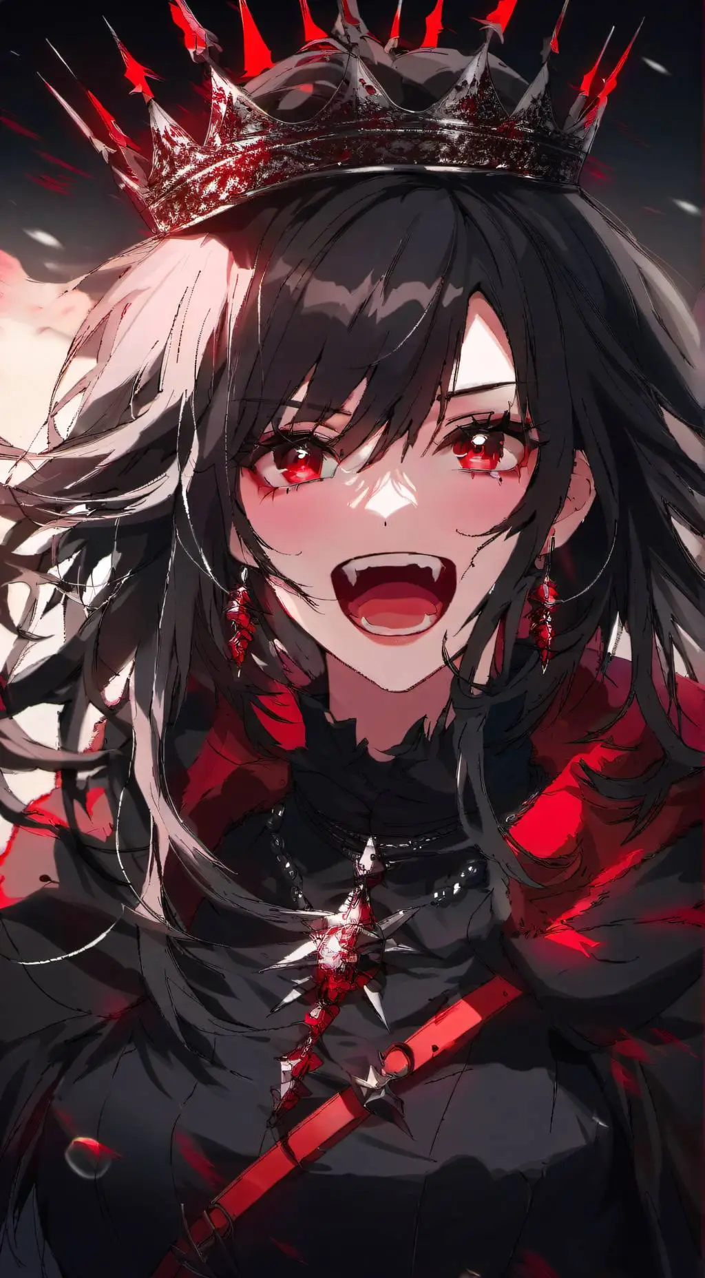 ai character: Scarlet background