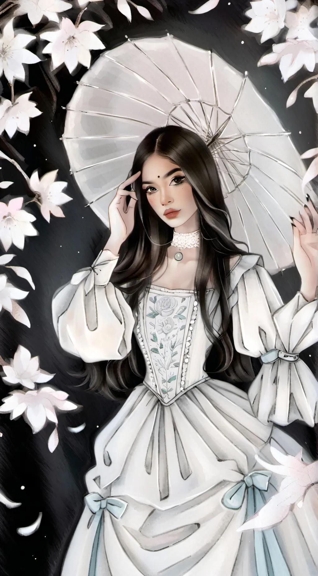 ai character: Veronica background