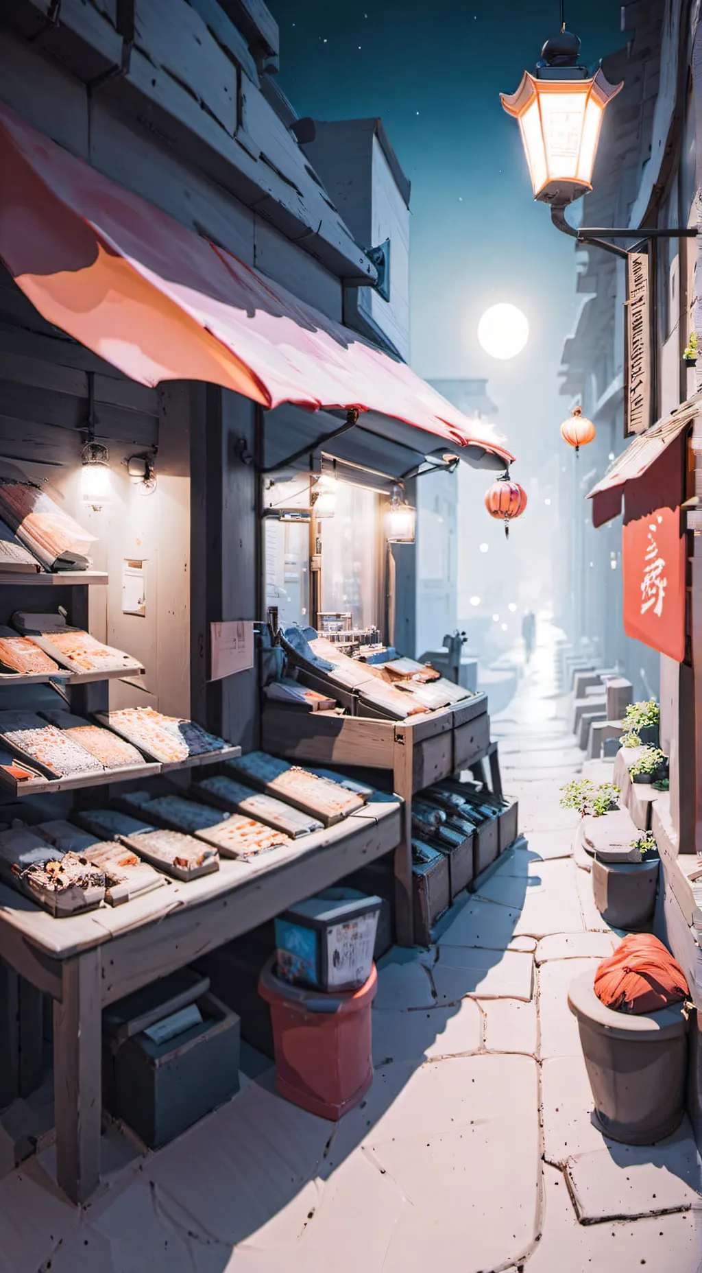 ai character: Spamton background