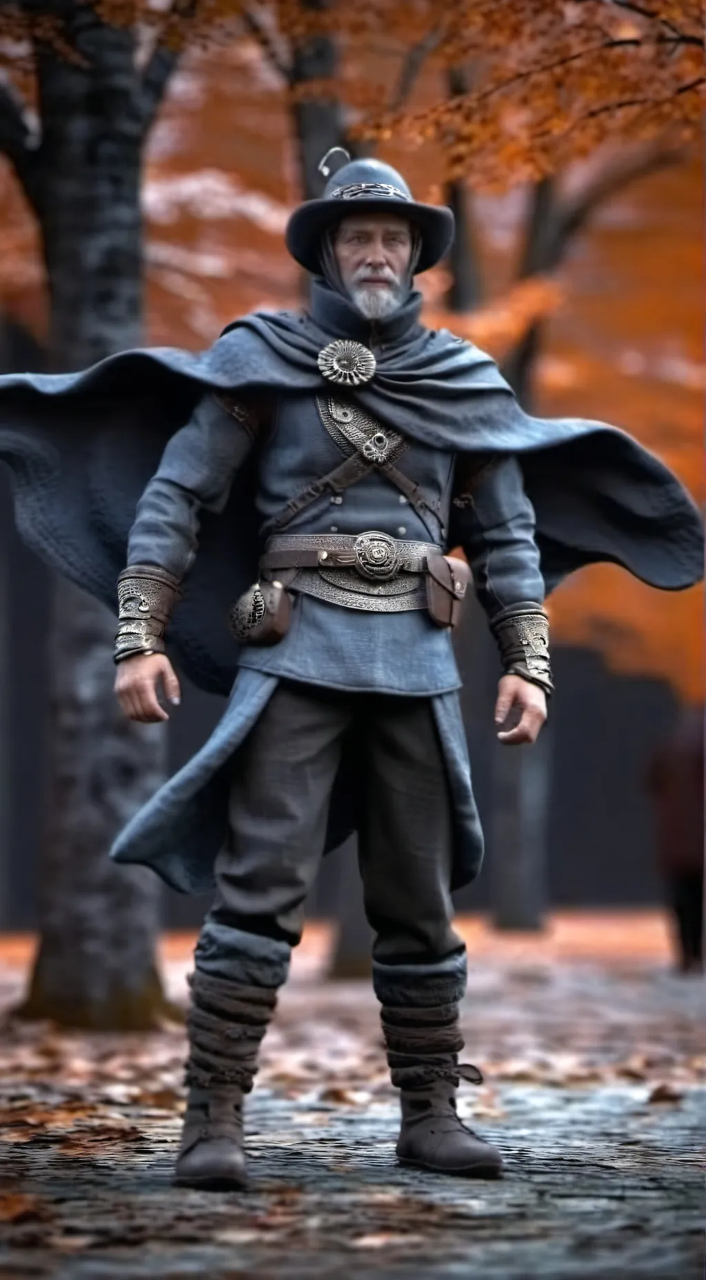 ai character: Fighter background