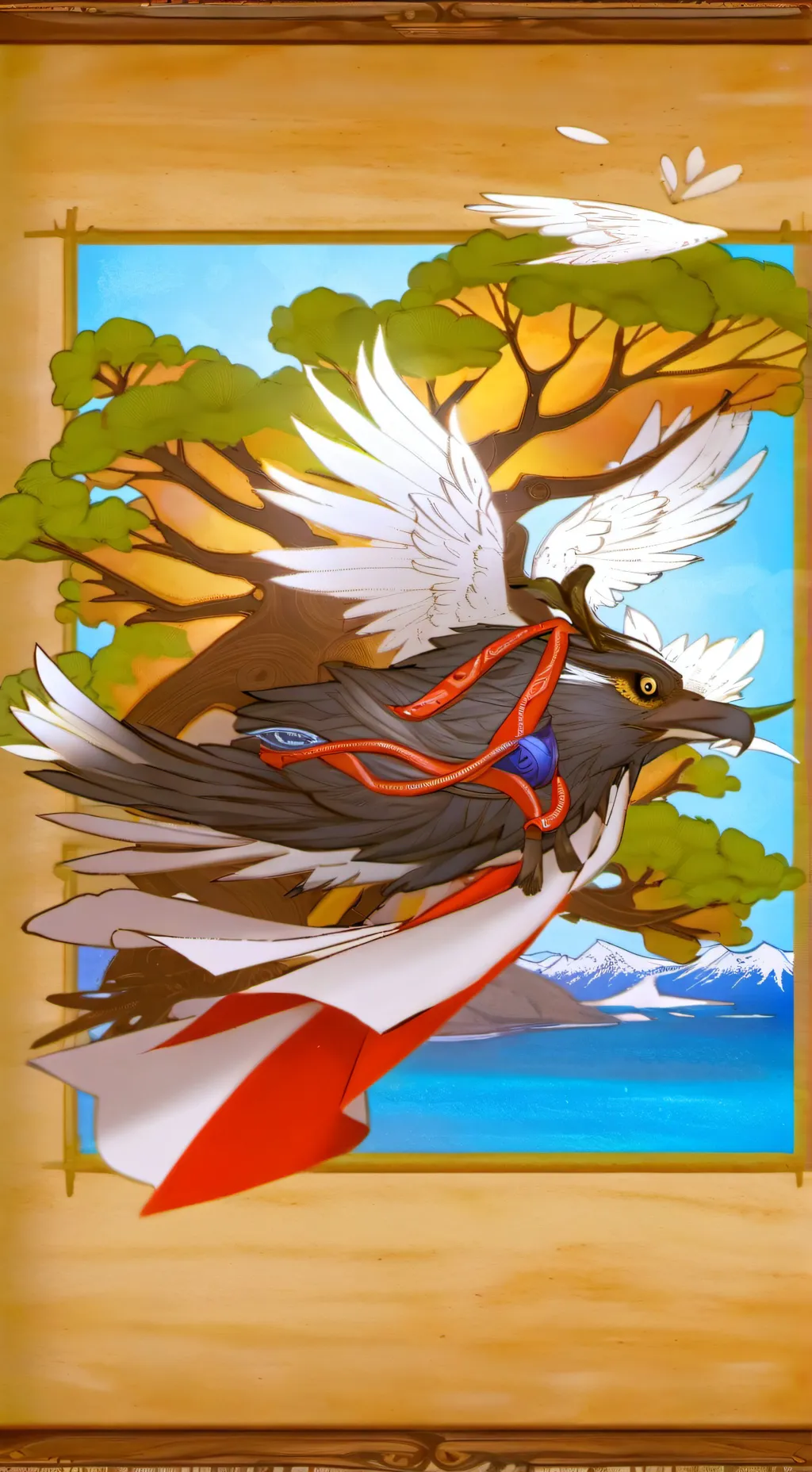 ai character: Grinch background