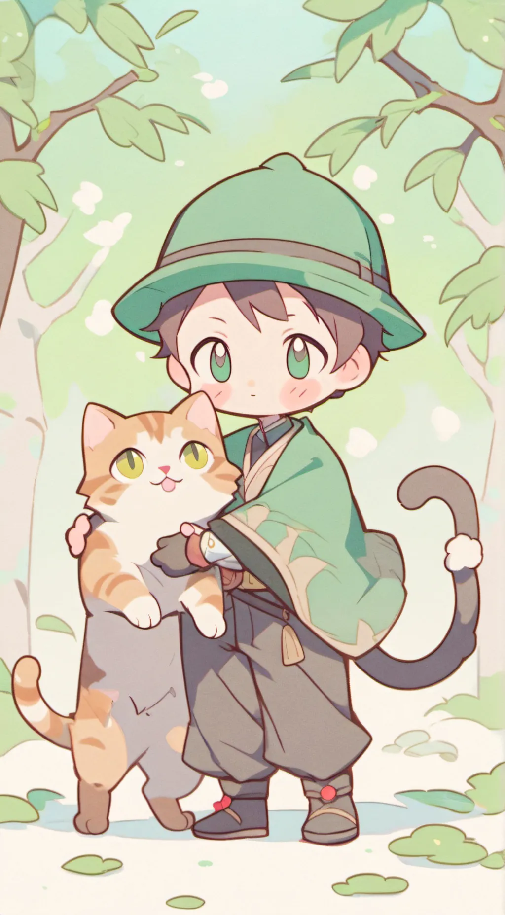 ai character: Cat Quest background