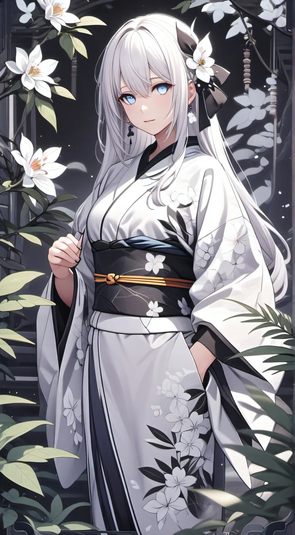 ai character: Luna  background