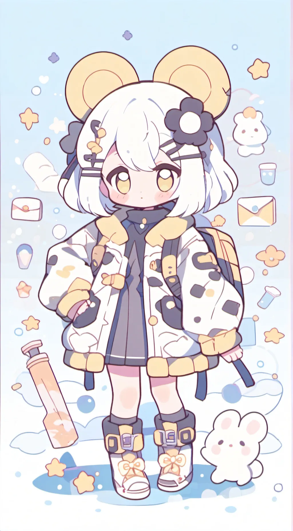 ai character: Thanos background