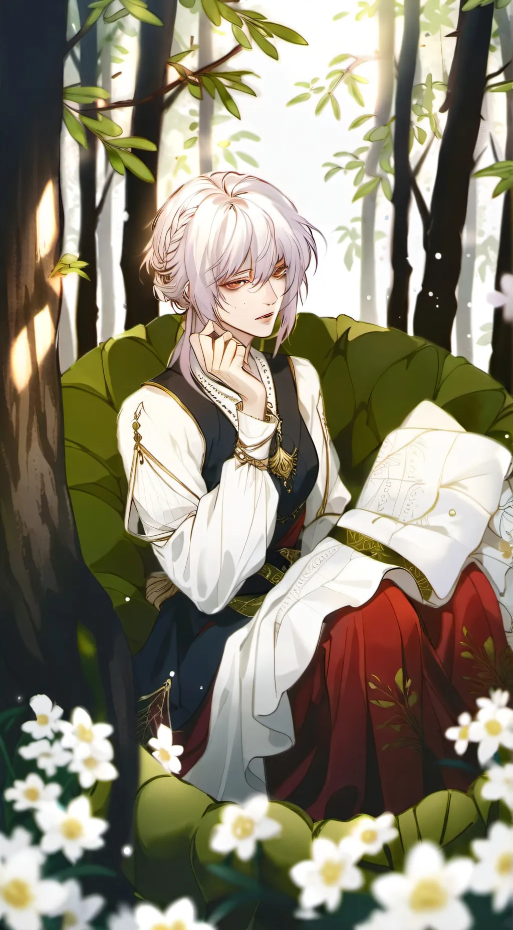 ai character: Maximiliano  background