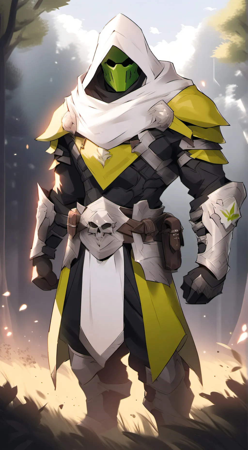 ai character: accurate Dr.Grass background