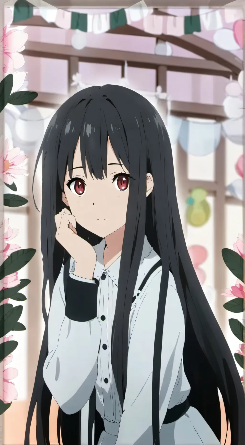 ai character: Mitsuri background