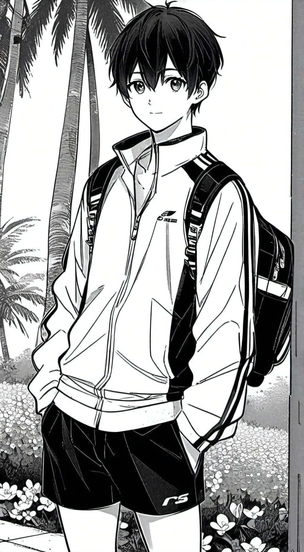 ai character: aaron  background