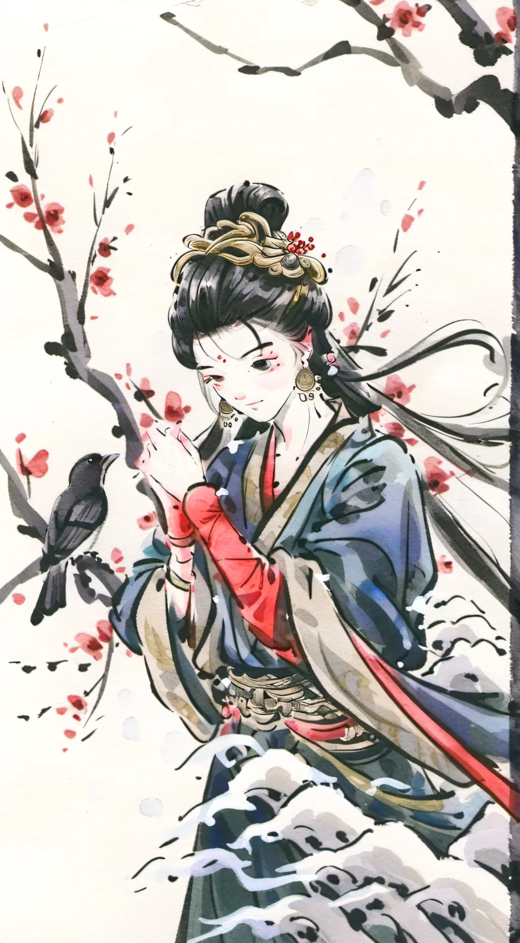 ai character: mía  background