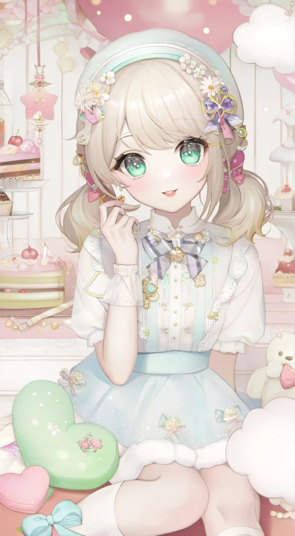 ai character: Laura  background