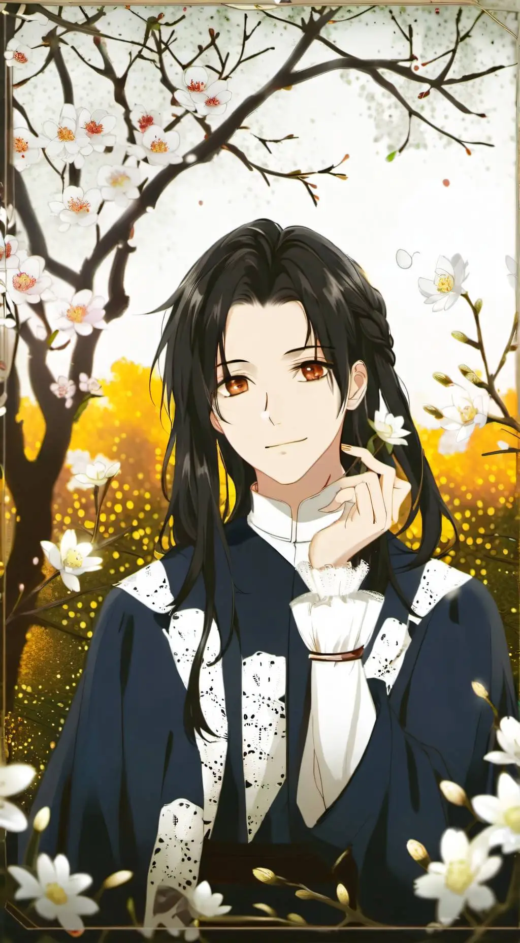 ai character: ян background