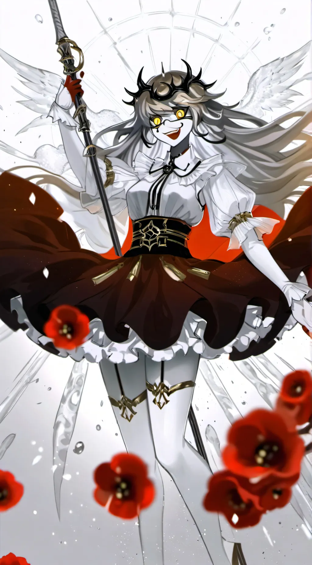 ai character: smol uzi background