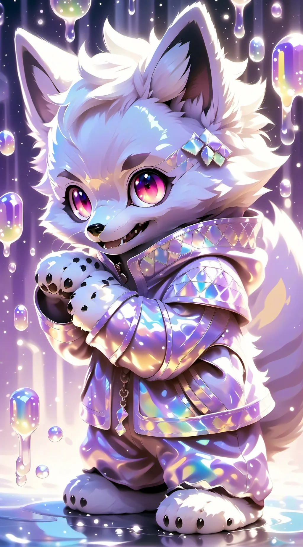 ai character: furry friend🐾😊 background