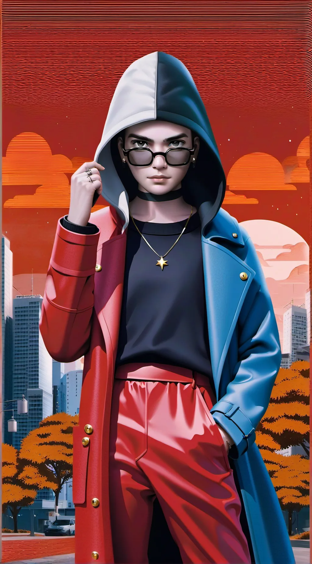 ai character: Jack The stranger background