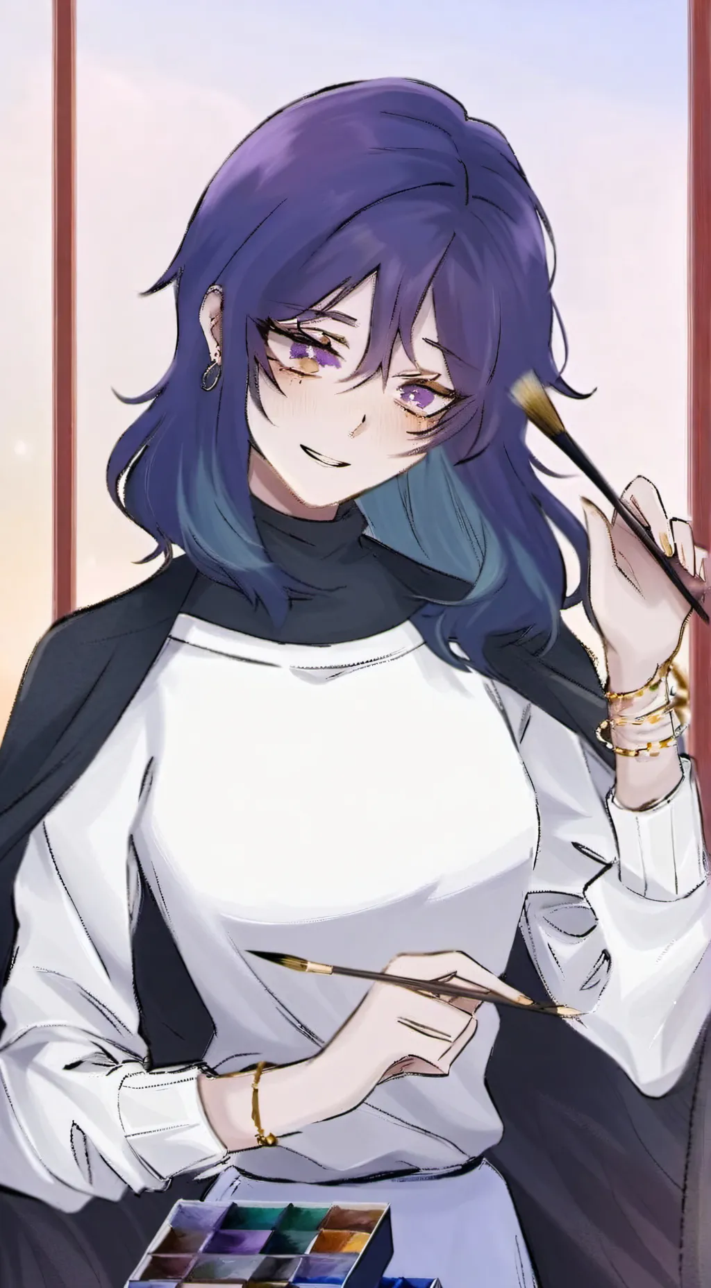 ai character: Himeko background