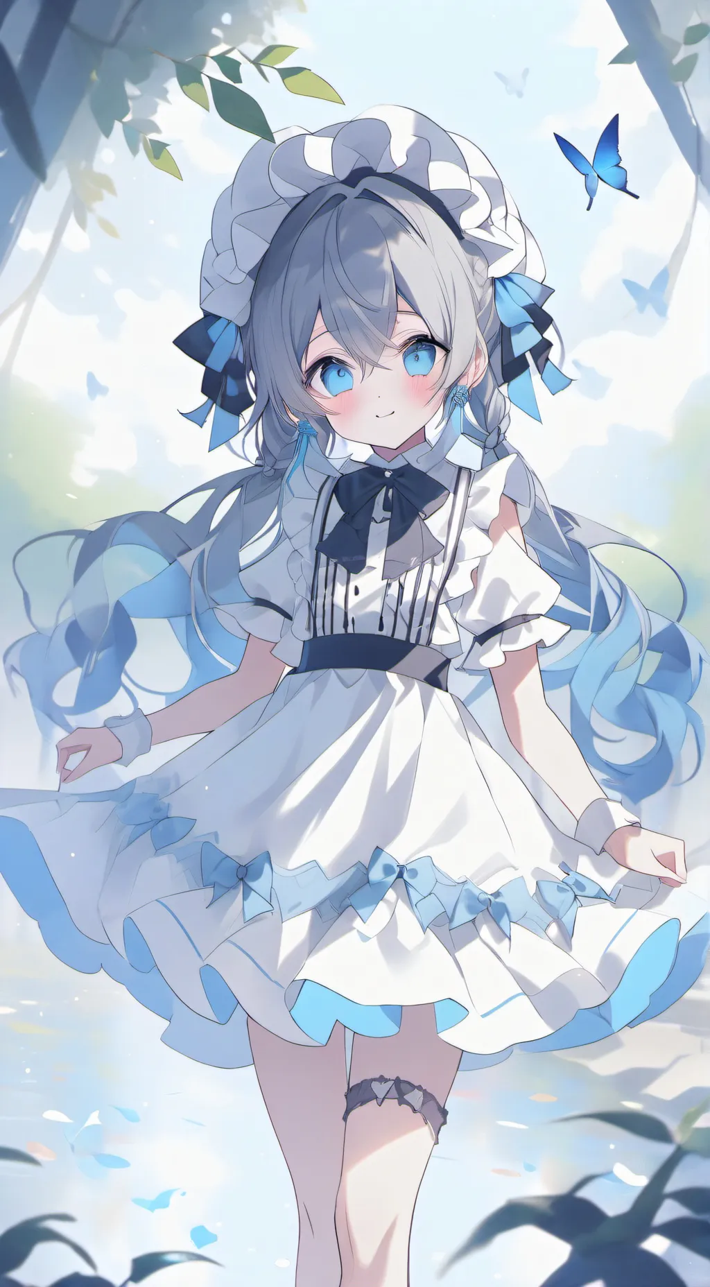 ai character: Gray x Wenda  background