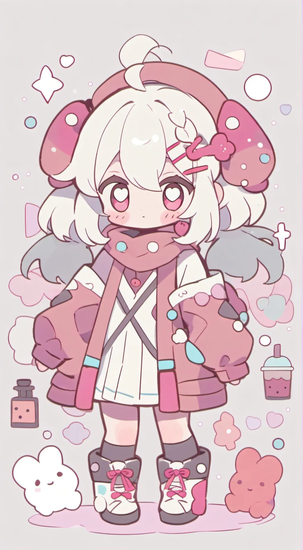 ai character: HH X Arthur C background