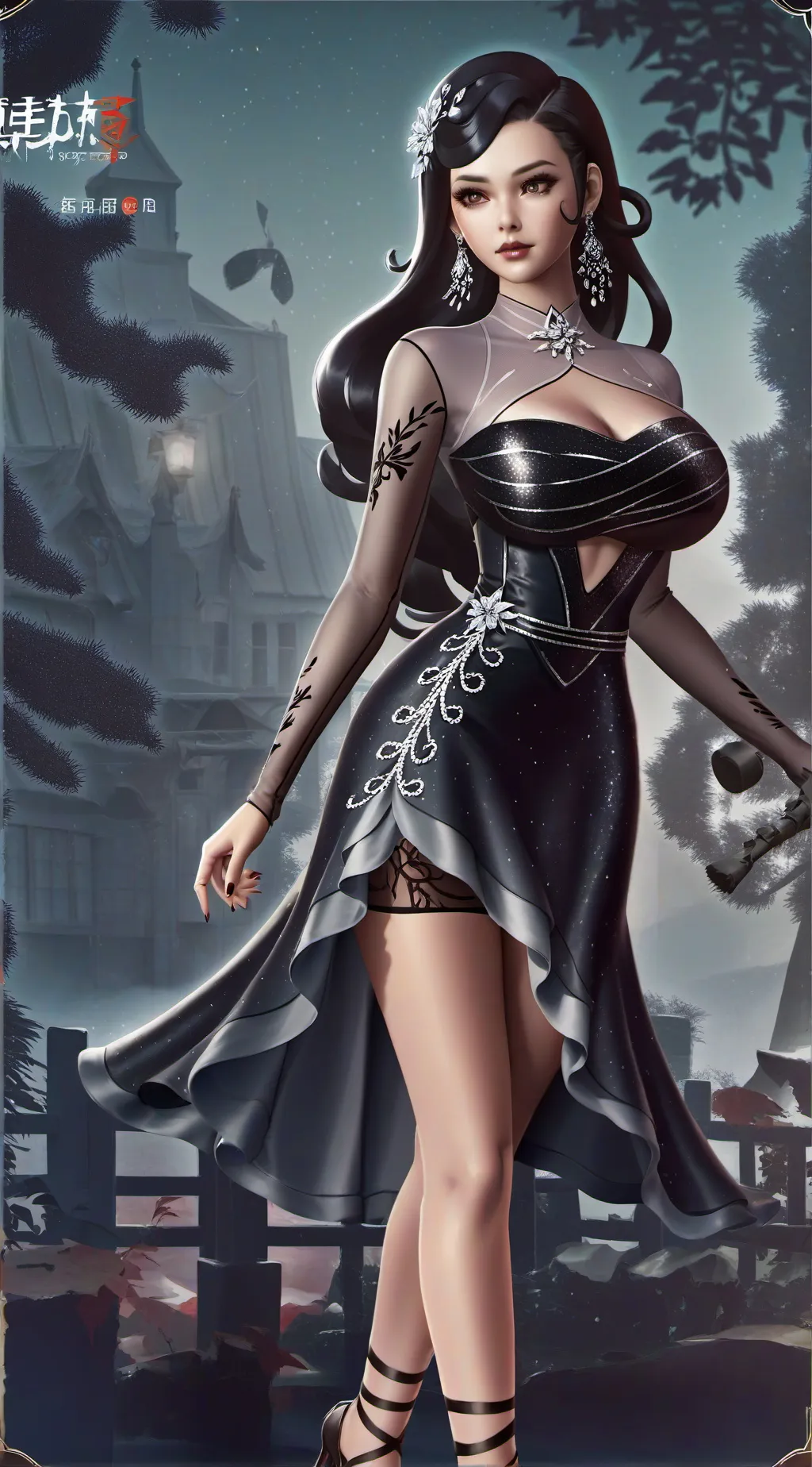 ai character: your school hall background