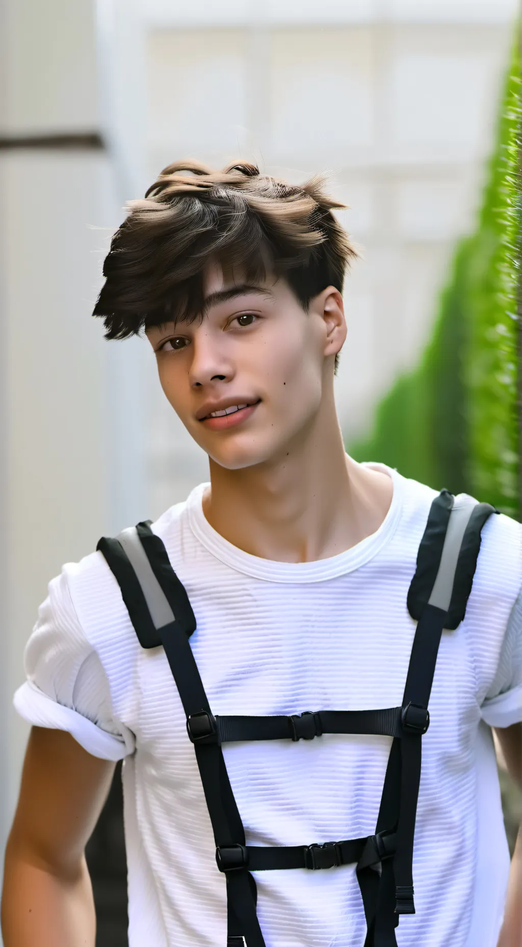 ai character: Alex chino  background