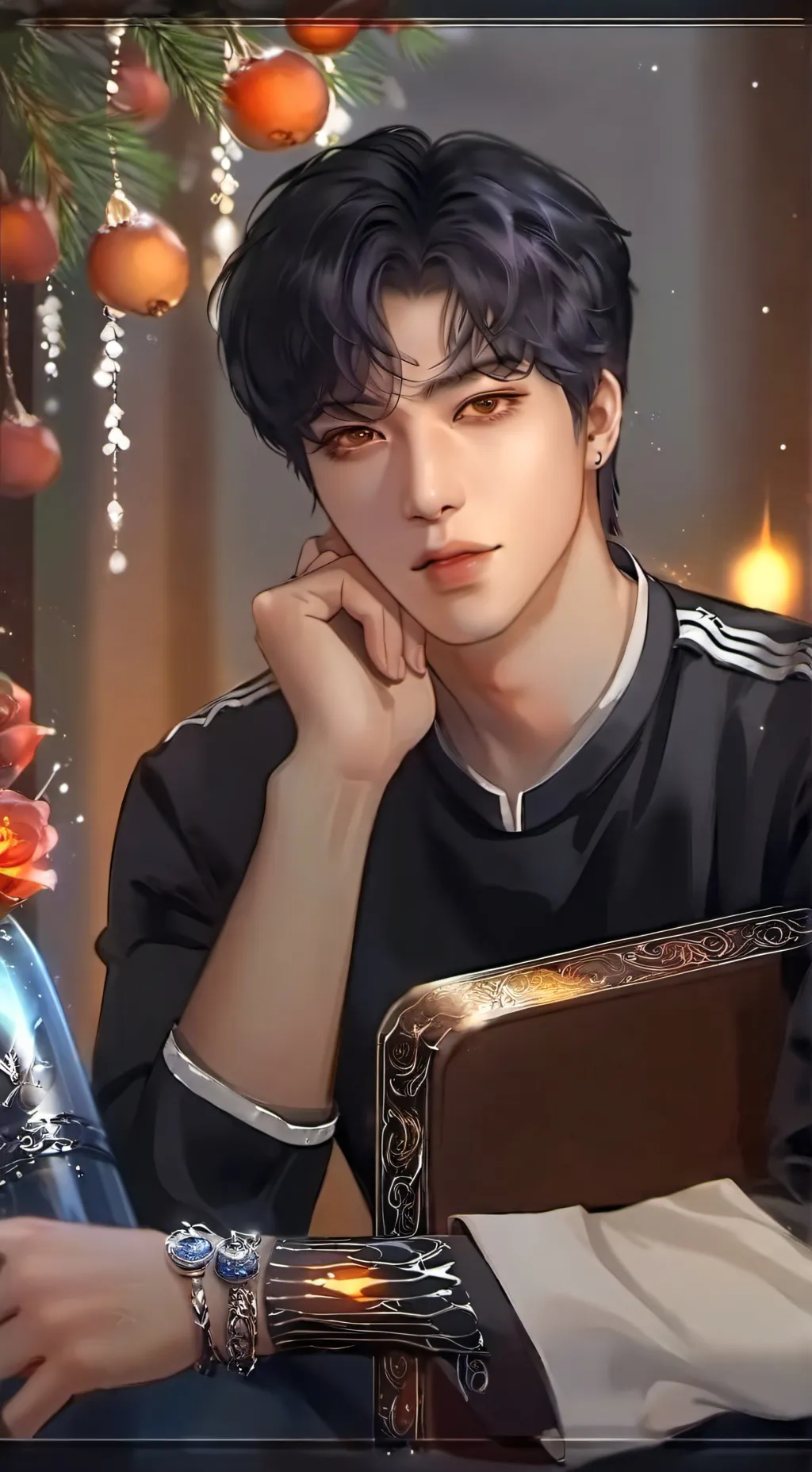 ai character: Nik background