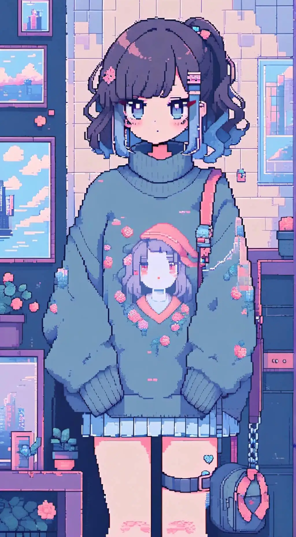 ai character: Cookie background