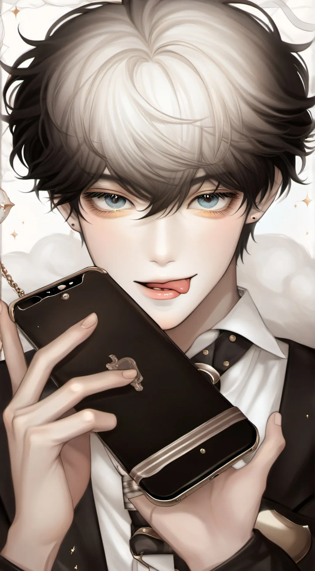 ai character: 🥴 ISSAC🥴 background