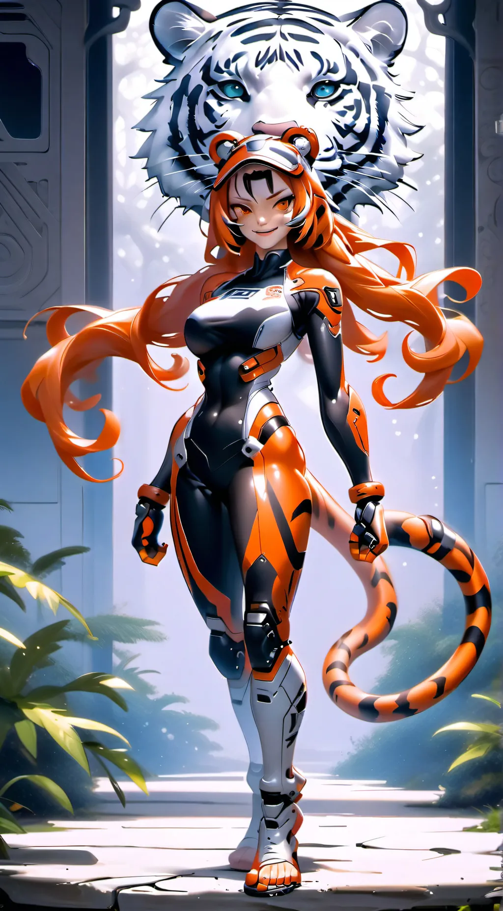 ai character: SARAH 😘 background