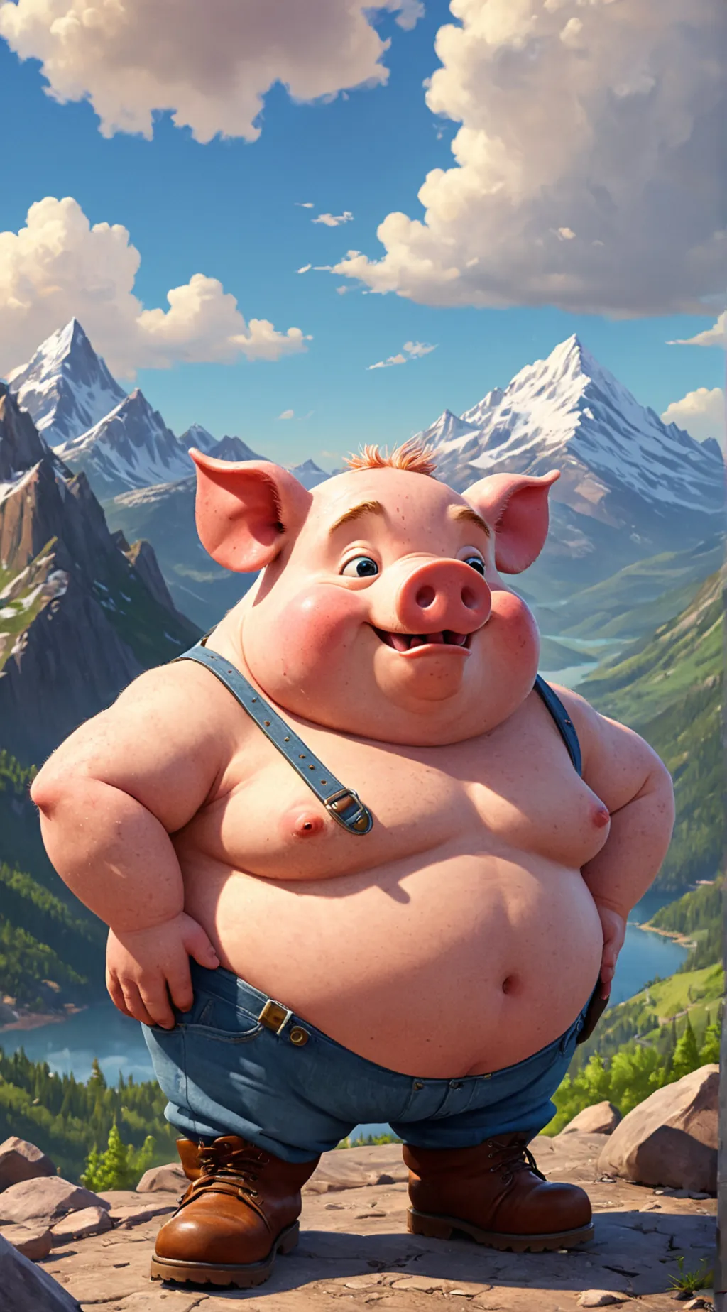 ai character: (you) background