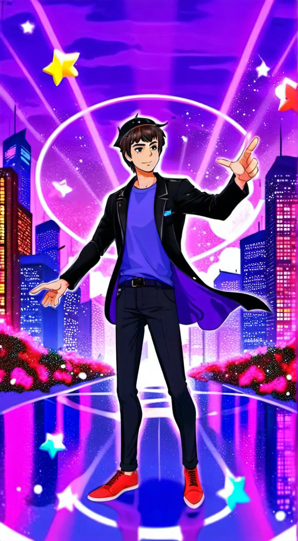 ai character: golemcito games background