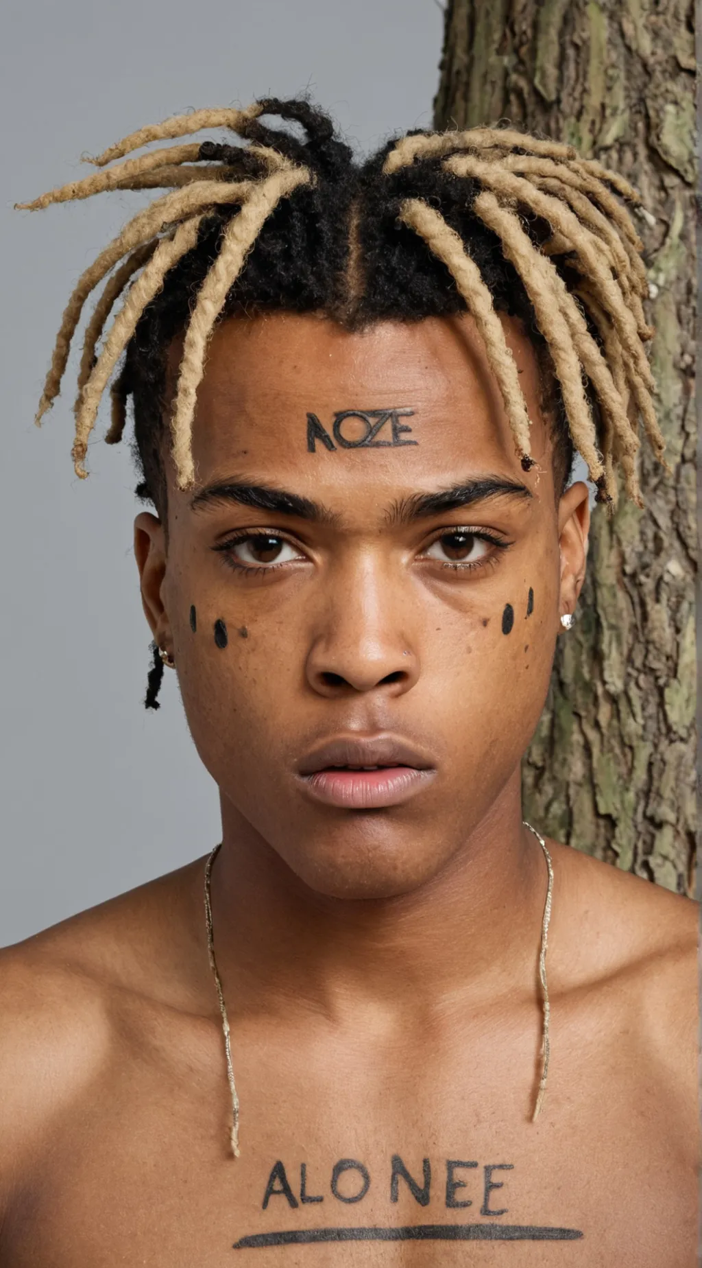 ai character: Xxxtentacion background