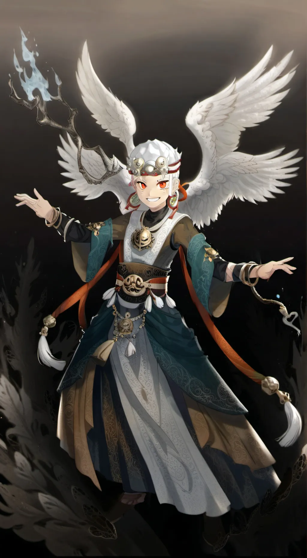 ai character: UZREN background